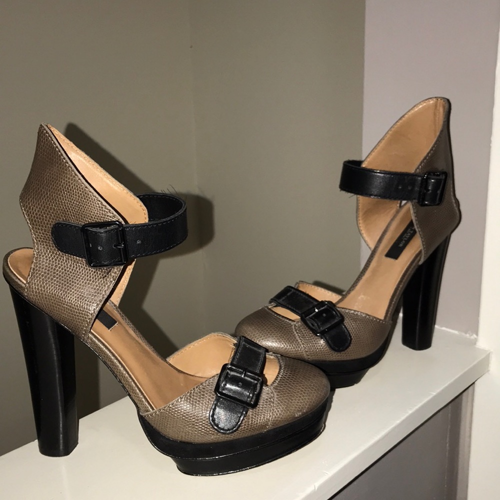Ann Taylor platform heels